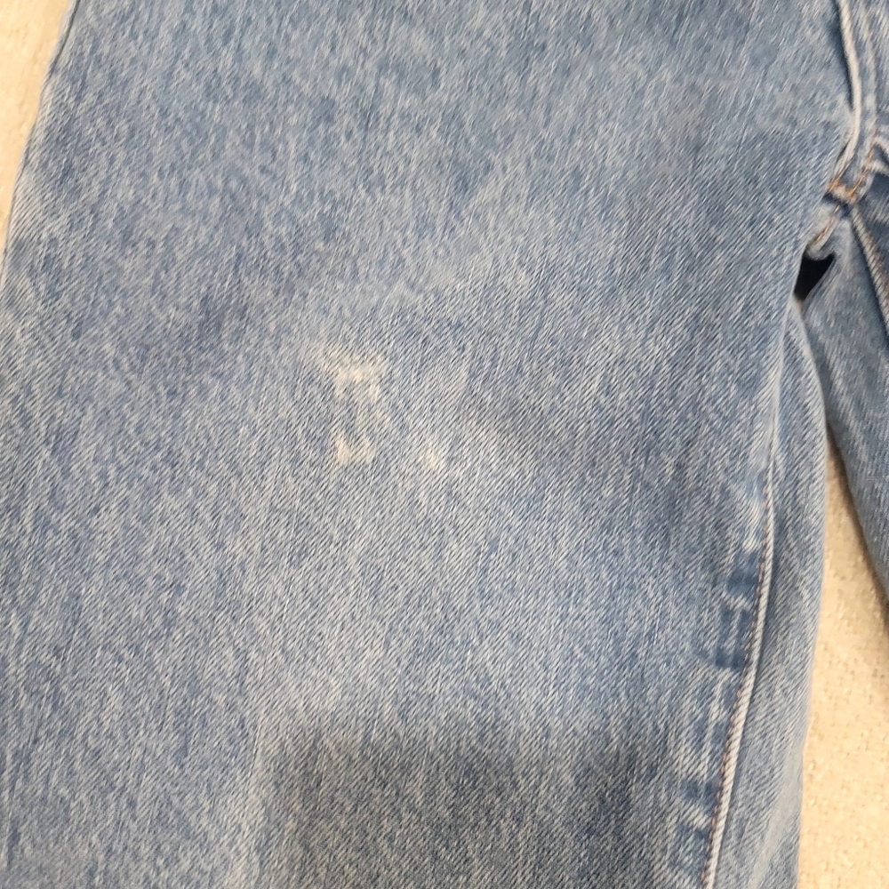 ​Aritzia Denim Forum The Farrah Hi-Rise Wide Leg Jeans Ozone Bleu 23 - Picture 15 of 17